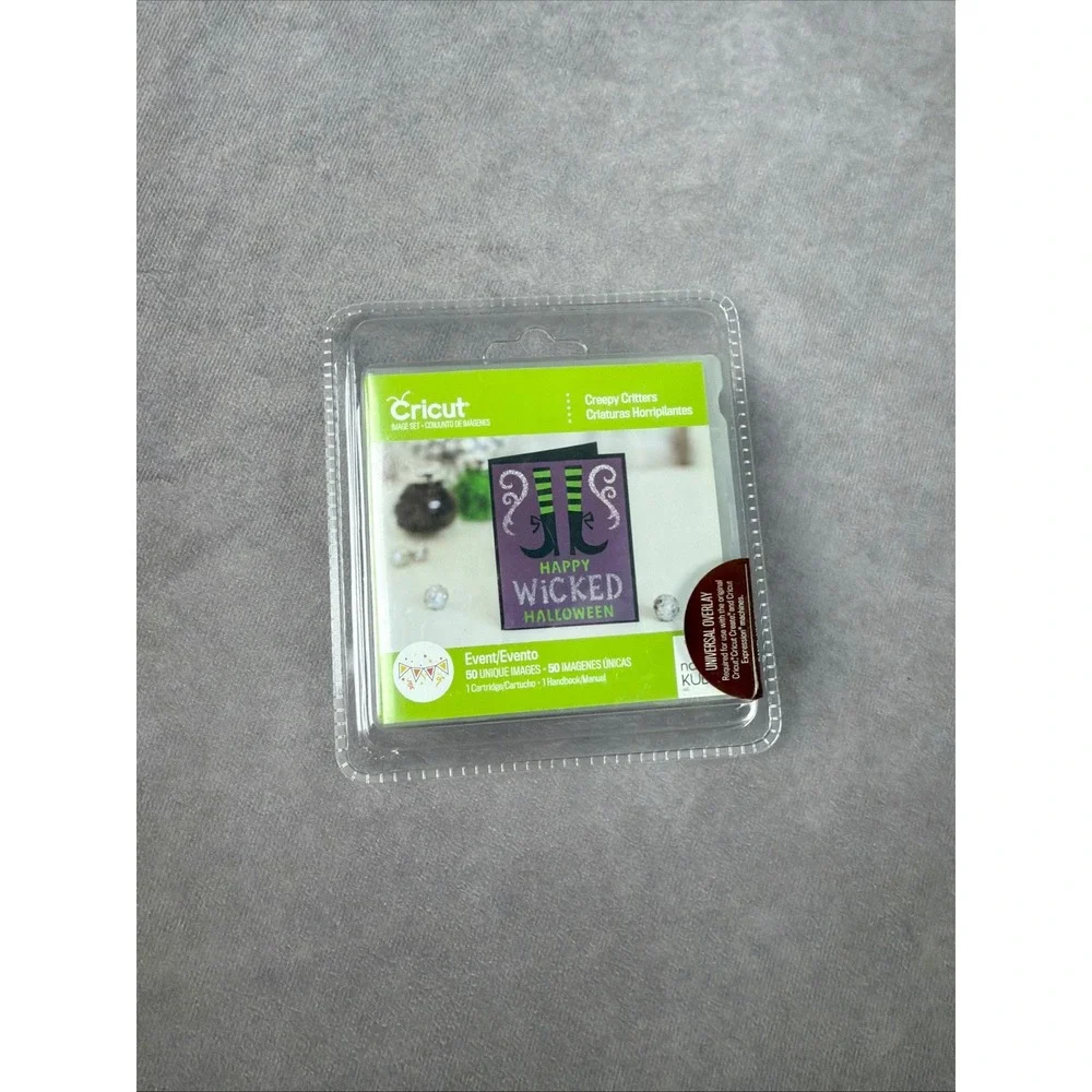 Cricut Creepy Critters Halloween Image Set Cartridge 50 Images NEW IN BOX